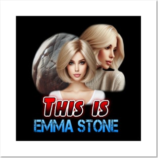 This is Emma Stone Posters and Art